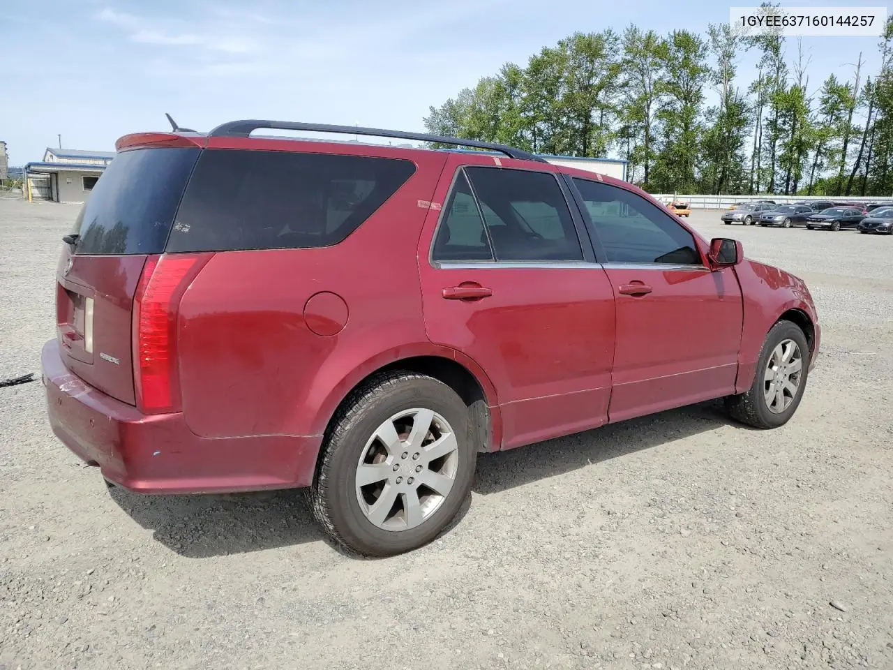 2006 Cadillac Srx VIN: 1GYEE637160144257 Lot: 56433195