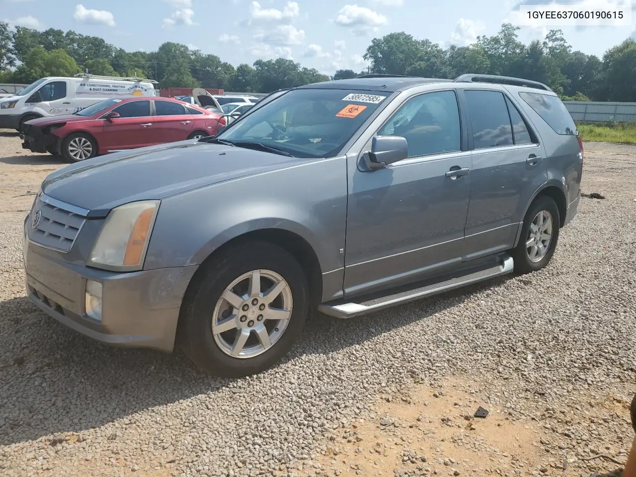2006 Cadillac Srx VIN: 1GYEE637060190615 Lot: 58972585