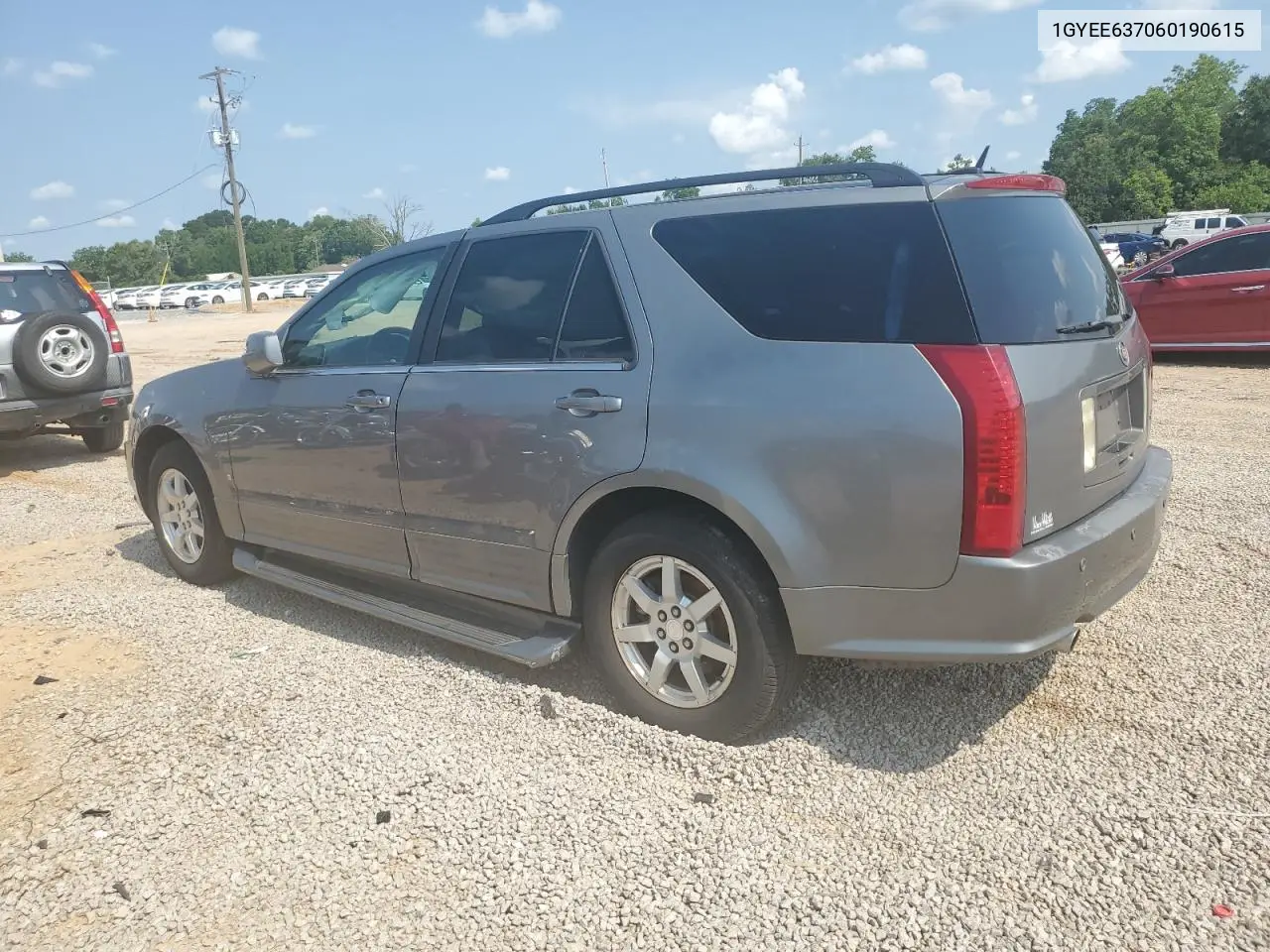 2006 Cadillac Srx VIN: 1GYEE637060190615 Lot: 58972585
