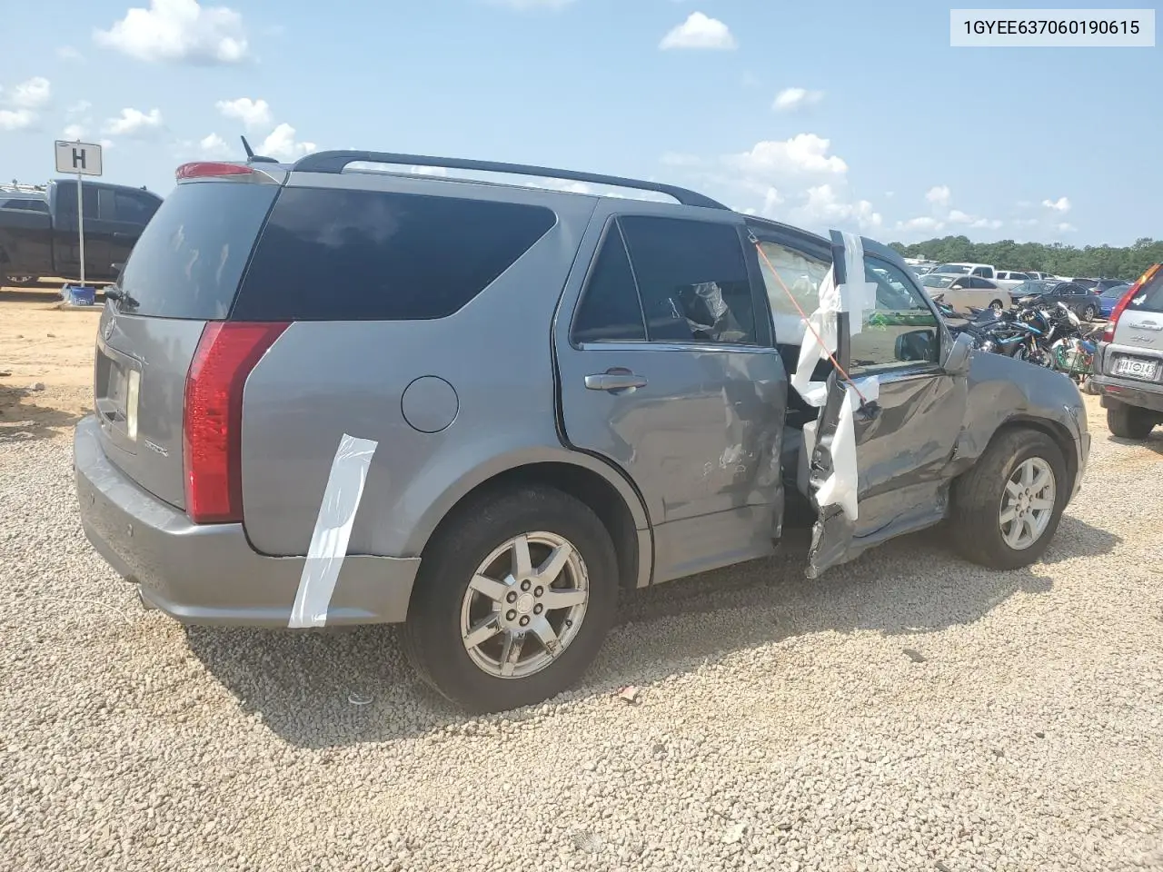 2006 Cadillac Srx VIN: 1GYEE637060190615 Lot: 58972585