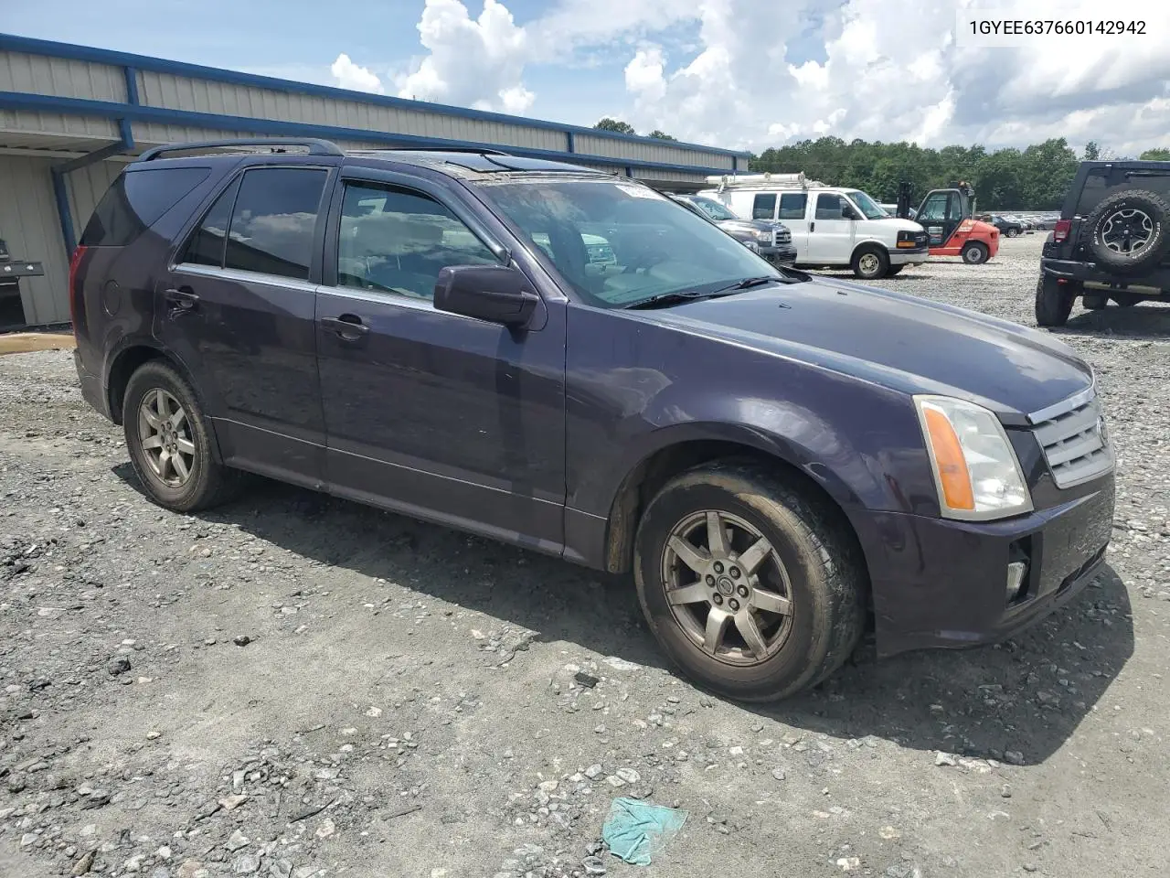 2006 Cadillac Srx VIN: 1GYEE637660142942 Lot: 60726335