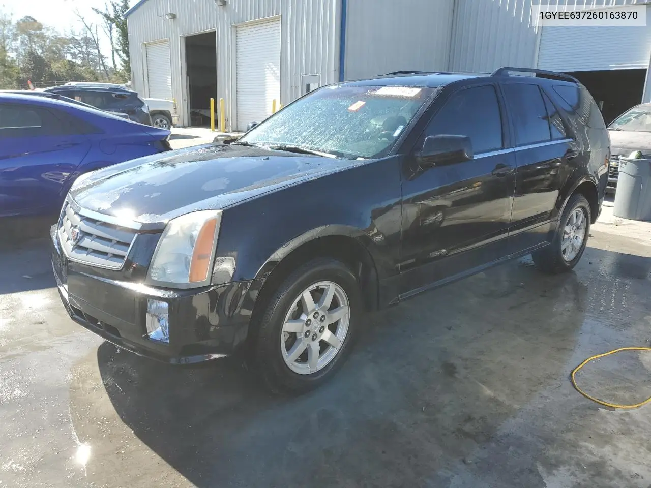 2006 Cadillac Srx VIN: 1GYEE637260163870 Lot: 87711475