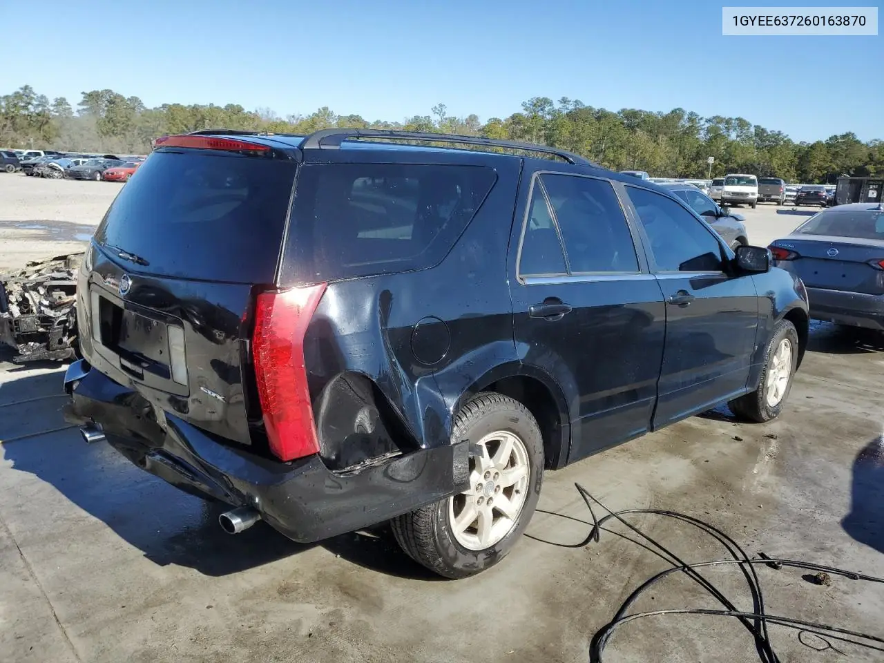 2006 Cadillac Srx VIN: 1GYEE637260163870 Lot: 87711475