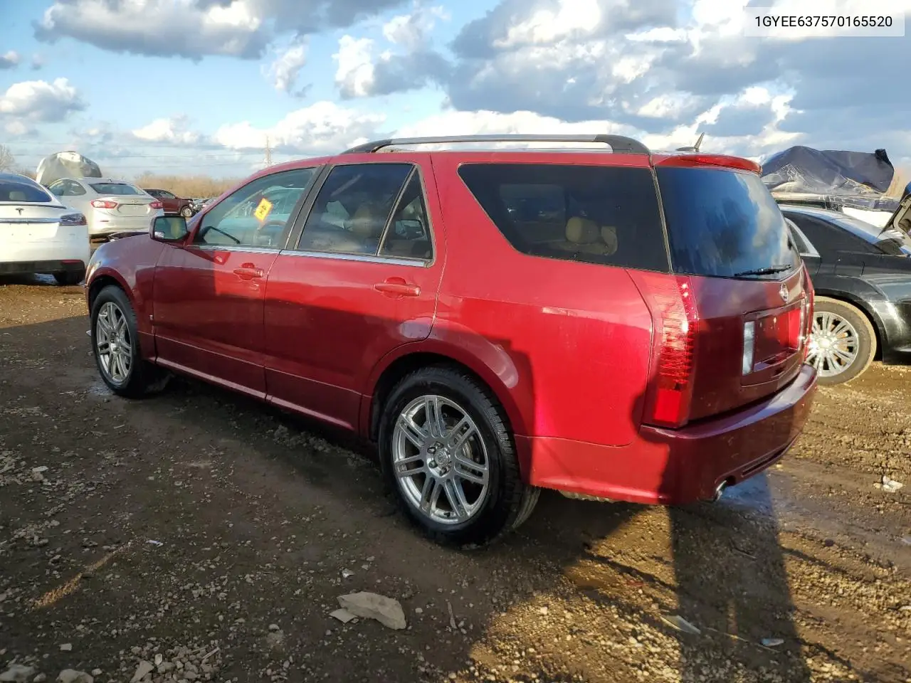 2007 Cadillac Srx VIN: 1GYEE637570165520 Lot: 47398075