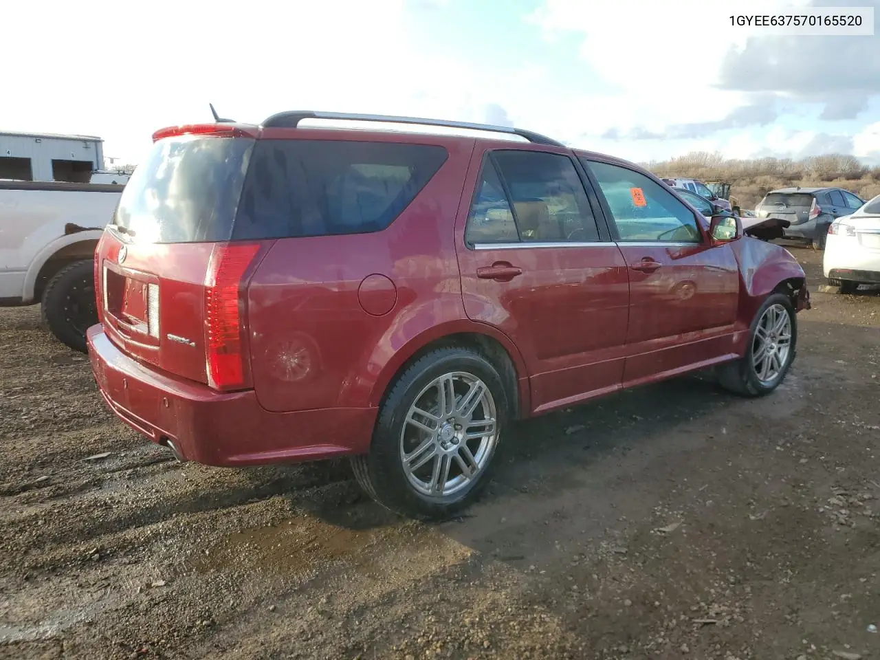 2007 Cadillac Srx VIN: 1GYEE637570165520 Lot: 47398075