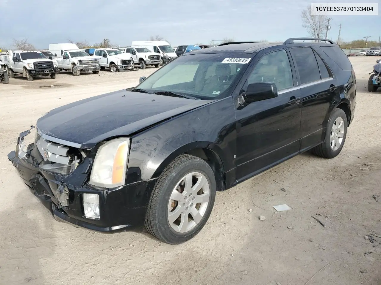 2007 Cadillac Srx VIN: 1GYEE637870133404 Lot: 49390845