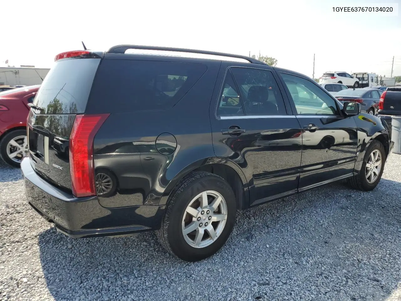 2007 Cadillac Srx VIN: 1GYEE637670134020 Lot: 55830205