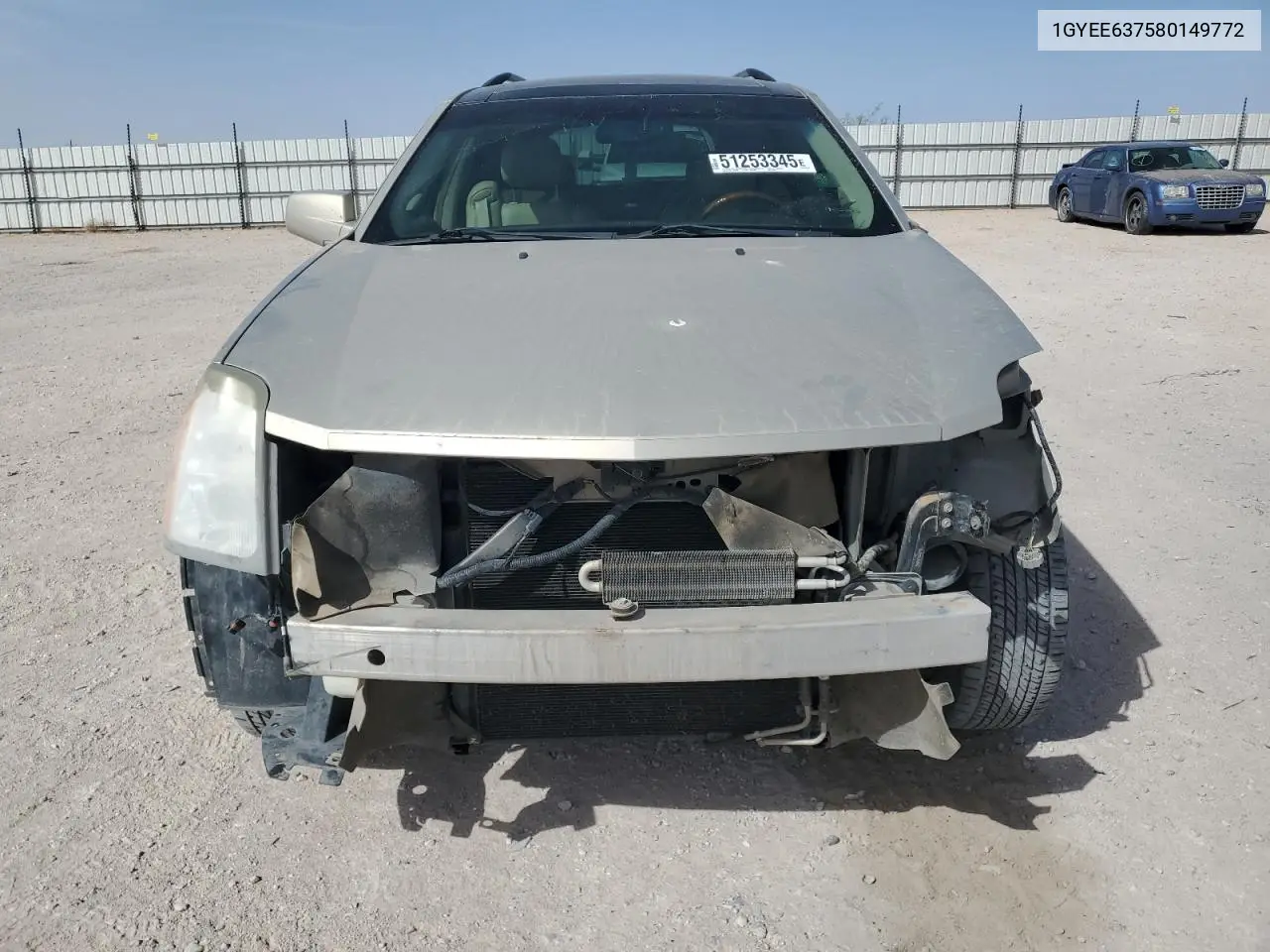 2008 Cadillac Srx VIN: 1GYEE637580149772 Lot: 51253345