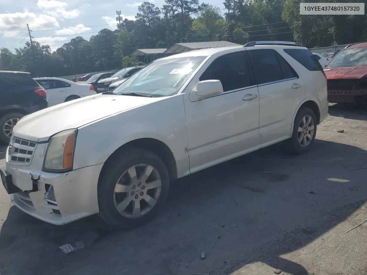 2008 Cadillac Srx VIN: 1GYEE437480157320 Lot: 54144655