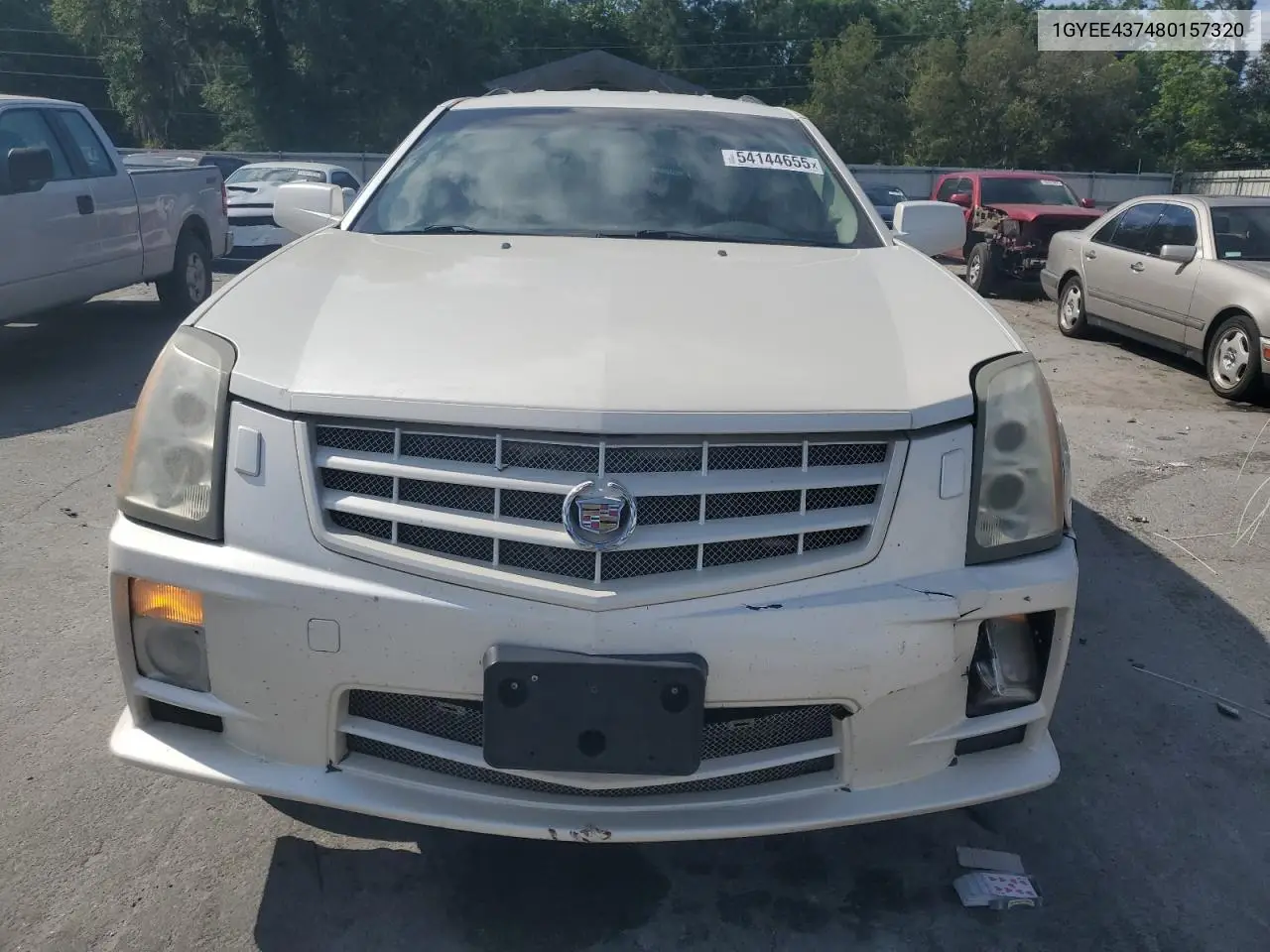 2008 Cadillac Srx VIN: 1GYEE437480157320 Lot: 54144655