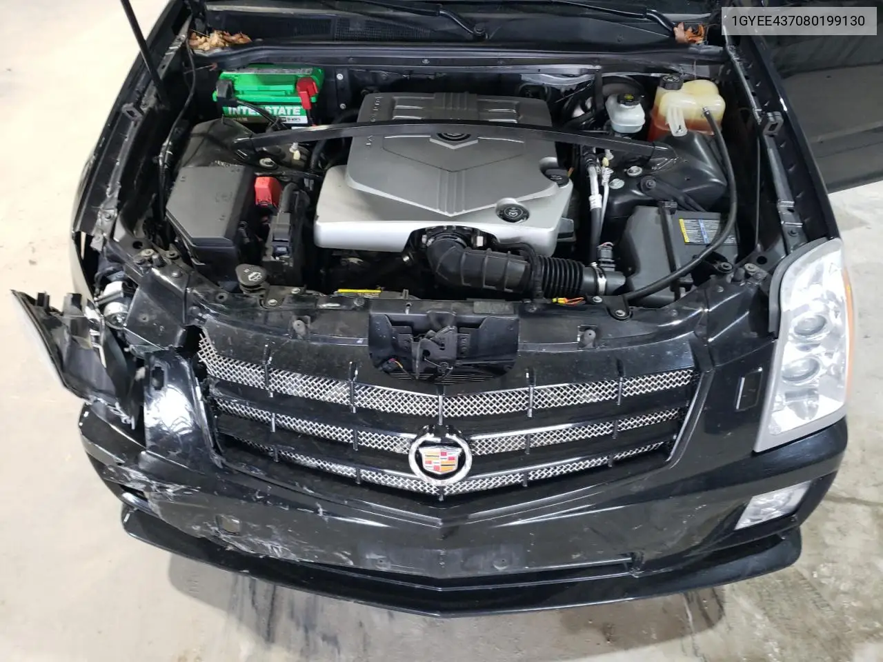 2008 Cadillac Srx VIN: 1GYEE437080199130 Lot: 56333555