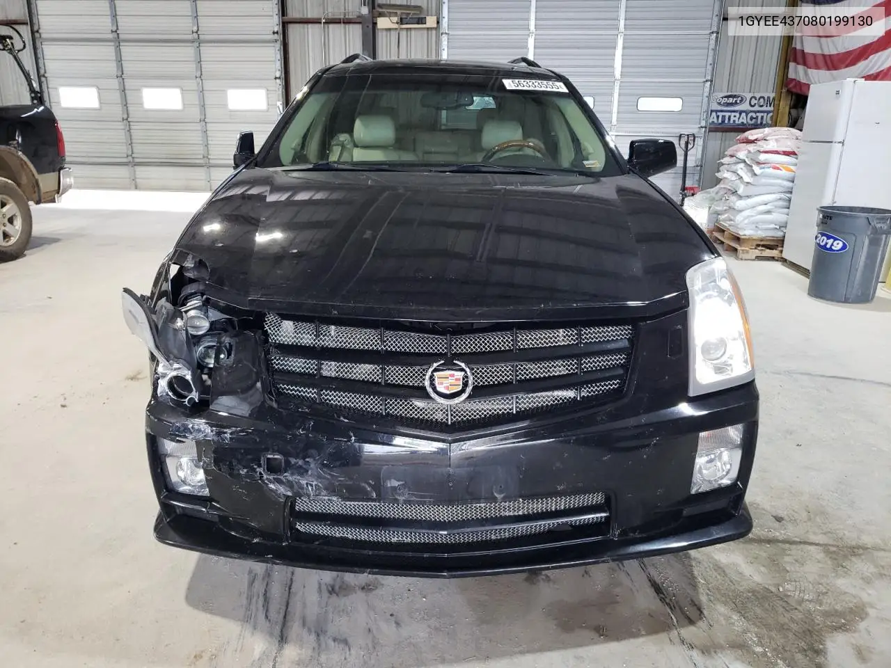2008 Cadillac Srx VIN: 1GYEE437080199130 Lot: 56333555
