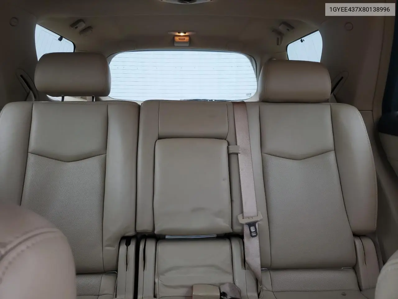 2008 Cadillac Srx VIN: 1GYEE437X80138996 Lot: 58842825