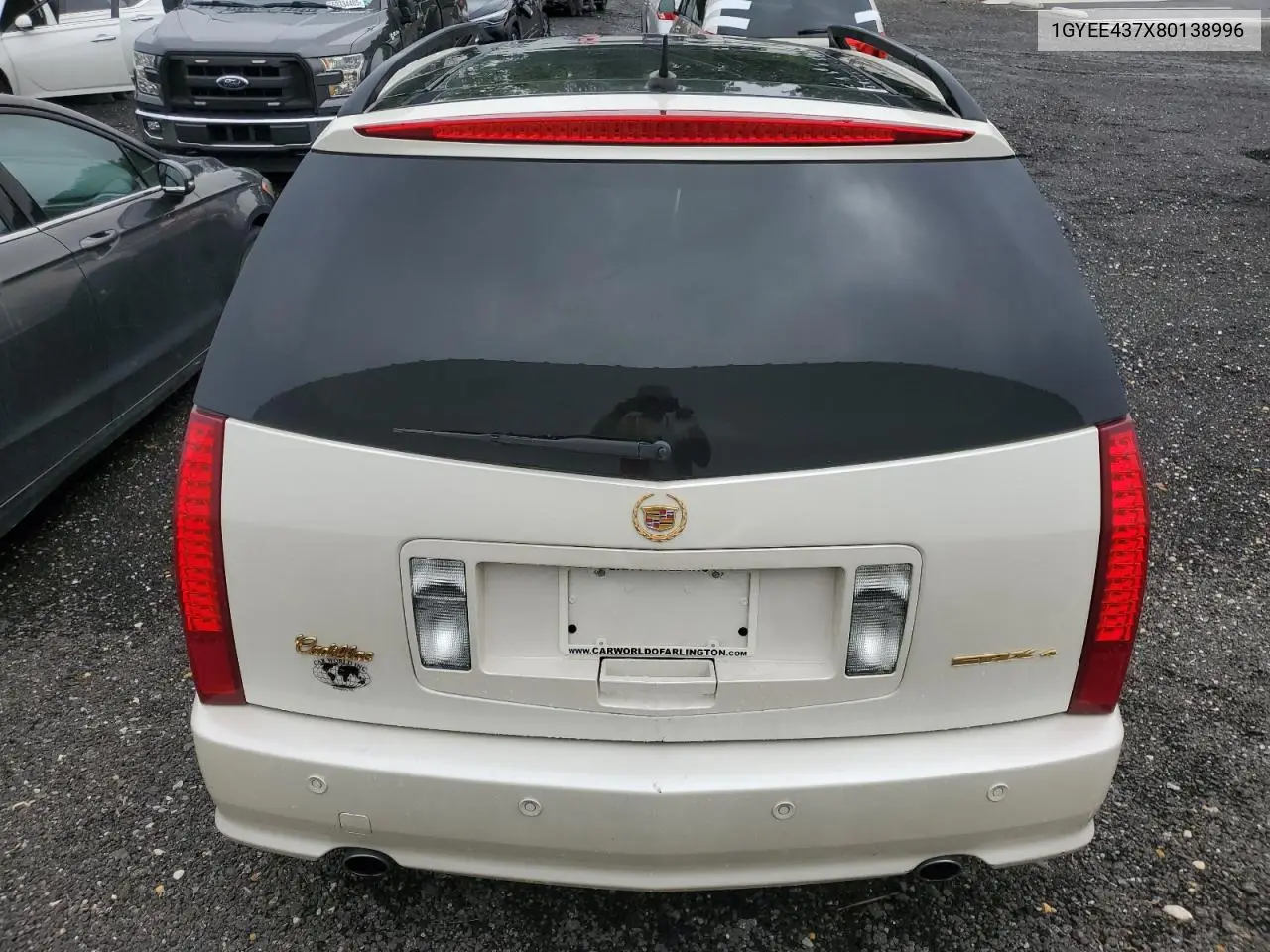2008 Cadillac Srx VIN: 1GYEE437X80138996 Lot: 58842825