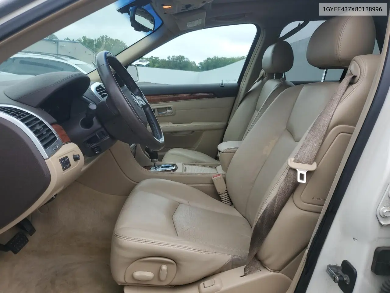 2008 Cadillac Srx VIN: 1GYEE437X80138996 Lot: 58842825