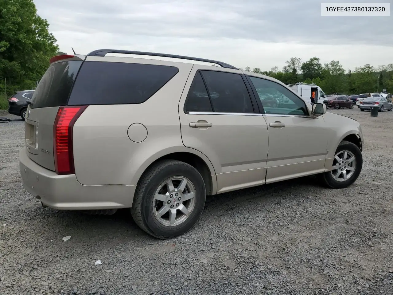 2008 Cadillac Srx VIN: 1GYEE437380137320 Lot: 58853675