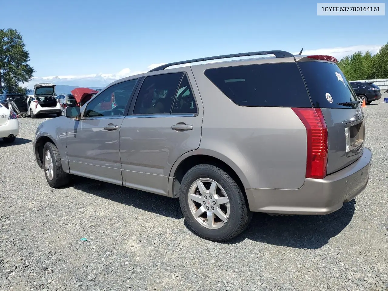 2008 Cadillac Srx VIN: 1GYEE637780164161 Lot: 59238545