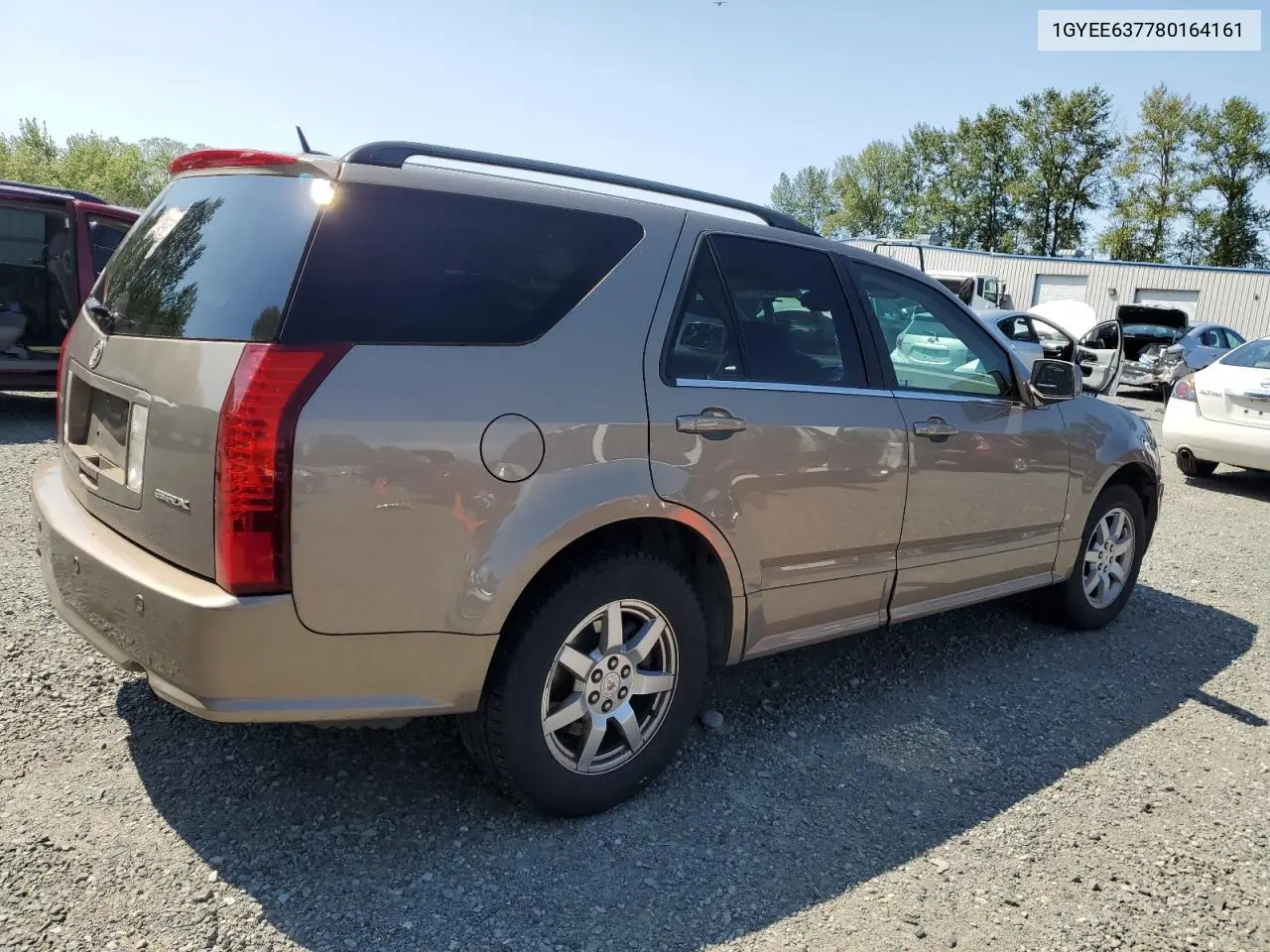 2008 Cadillac Srx VIN: 1GYEE637780164161 Lot: 59238545