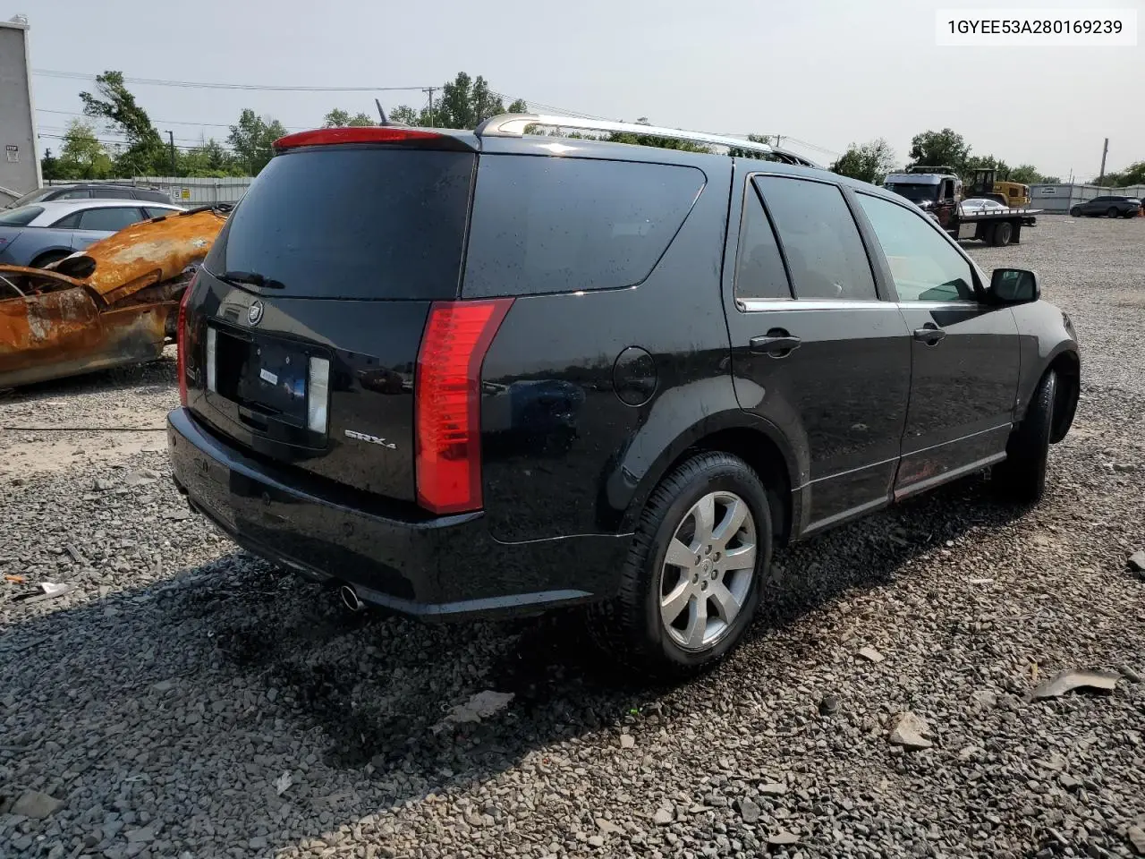2008 Cadillac Srx VIN: 1GYEE53A280169239 Lot: 59323015