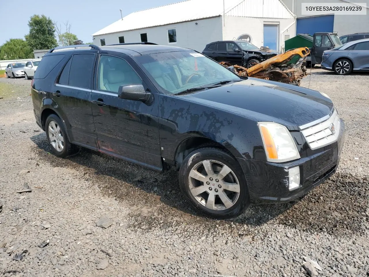 2008 Cadillac Srx VIN: 1GYEE53A280169239 Lot: 59323015