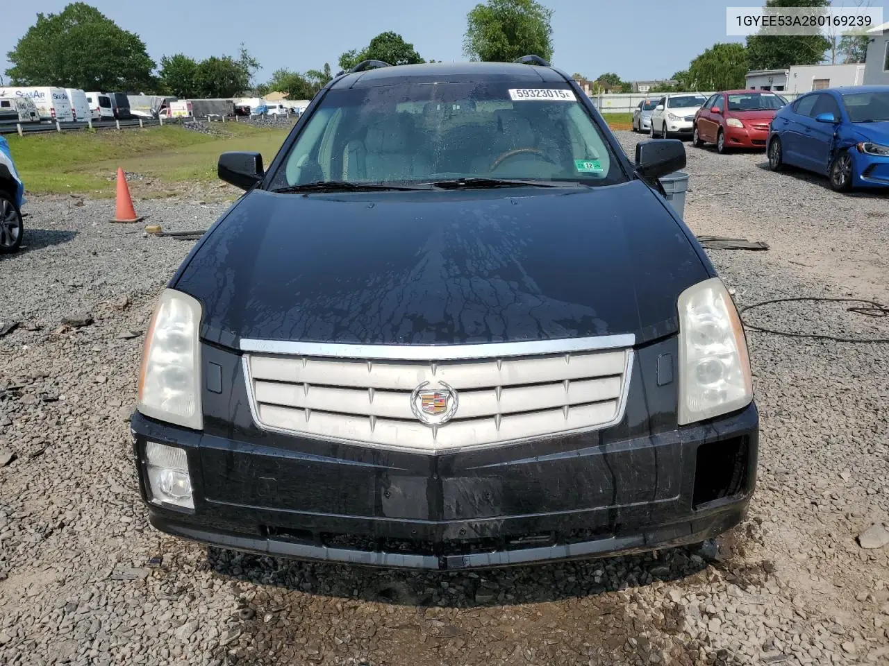 2008 Cadillac Srx VIN: 1GYEE53A280169239 Lot: 59323015