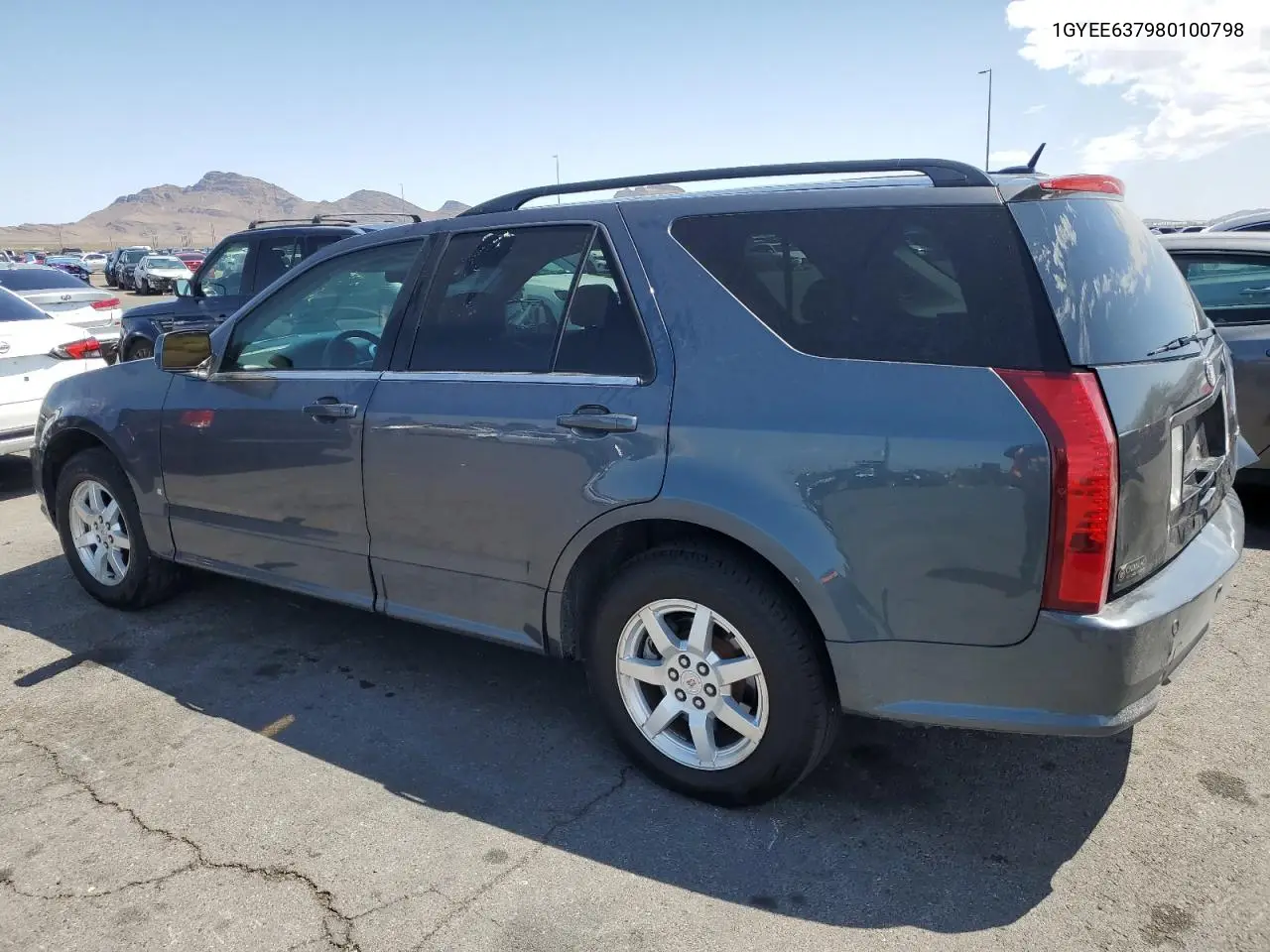 2008 Cadillac Srx VIN: 1GYEE637980100798 Lot: 59759505