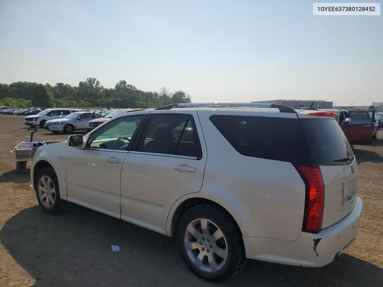 2008 Cadillac Srx VIN: 1GYEE637380128452 Lot: 60205385