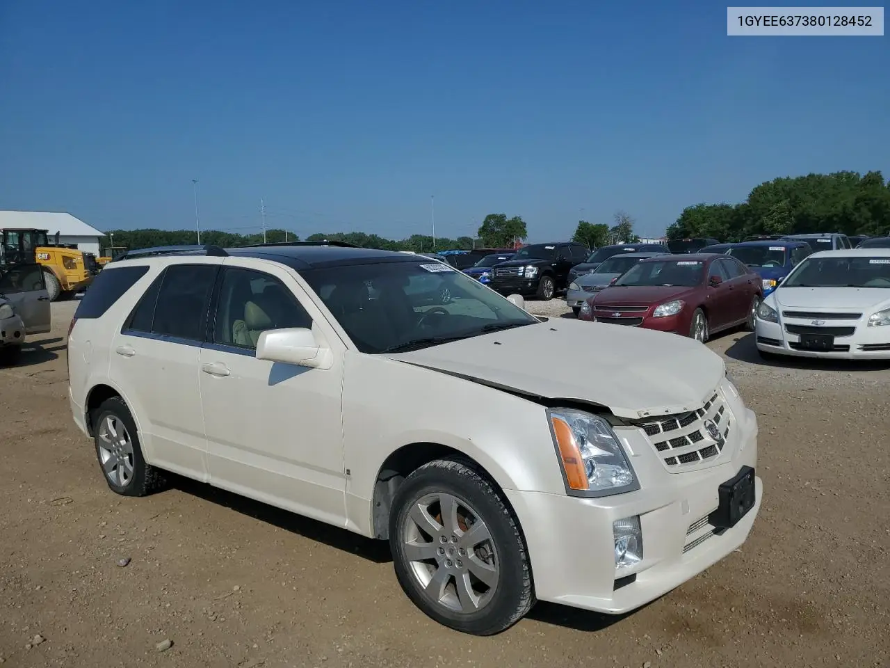 2008 Cadillac Srx VIN: 1GYEE637380128452 Lot: 60205385