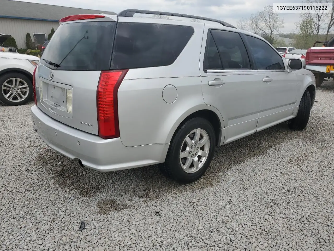 2009 Cadillac Srx VIN: 1GYEE637190116222 Lot: 52548515