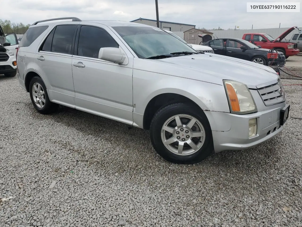 2009 Cadillac Srx VIN: 1GYEE637190116222 Lot: 52548515