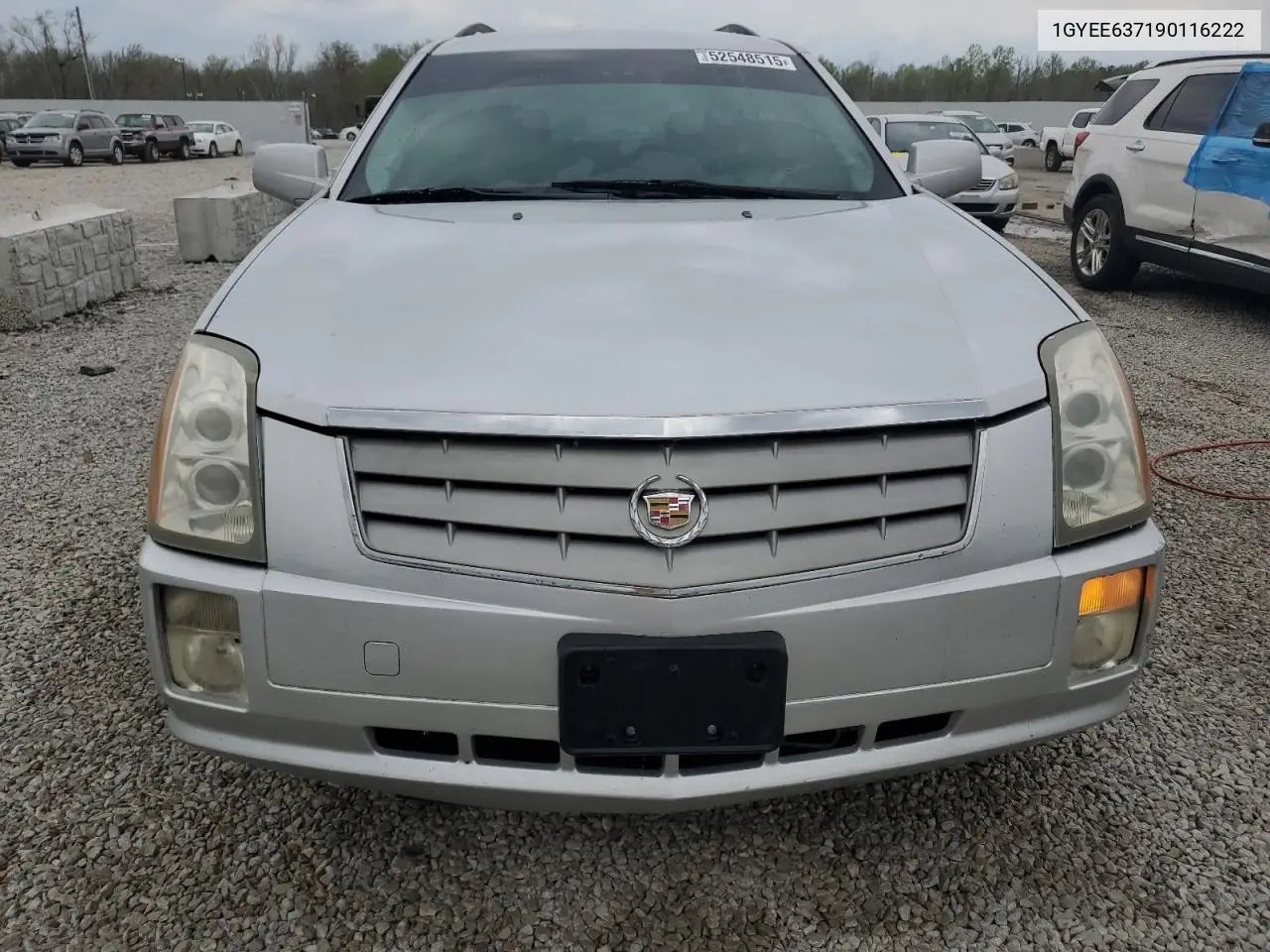 2009 Cadillac Srx VIN: 1GYEE637190116222 Lot: 52548515