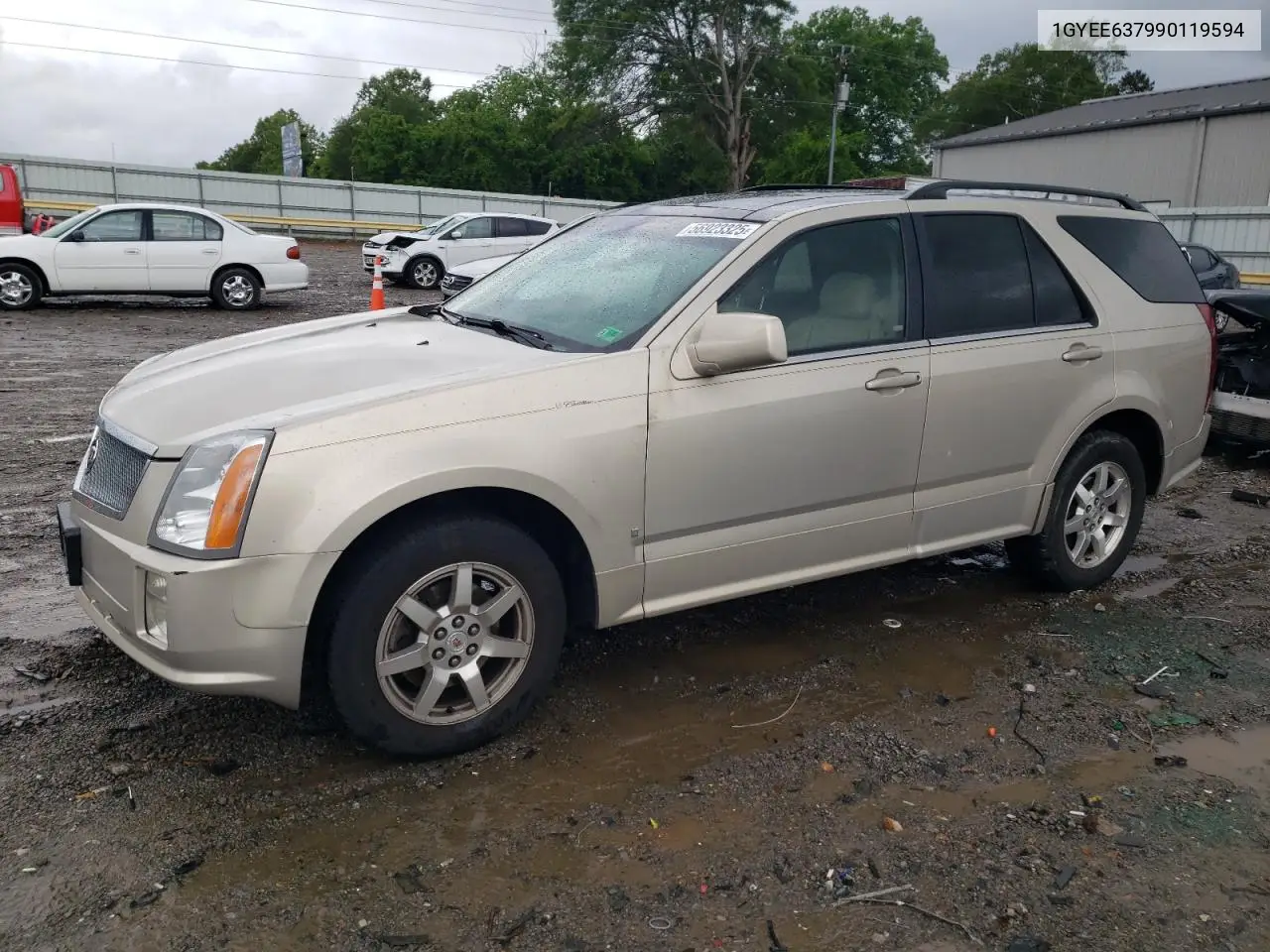 2009 Cadillac Srx VIN: 1GYEE637990119594 Lot: 56923325