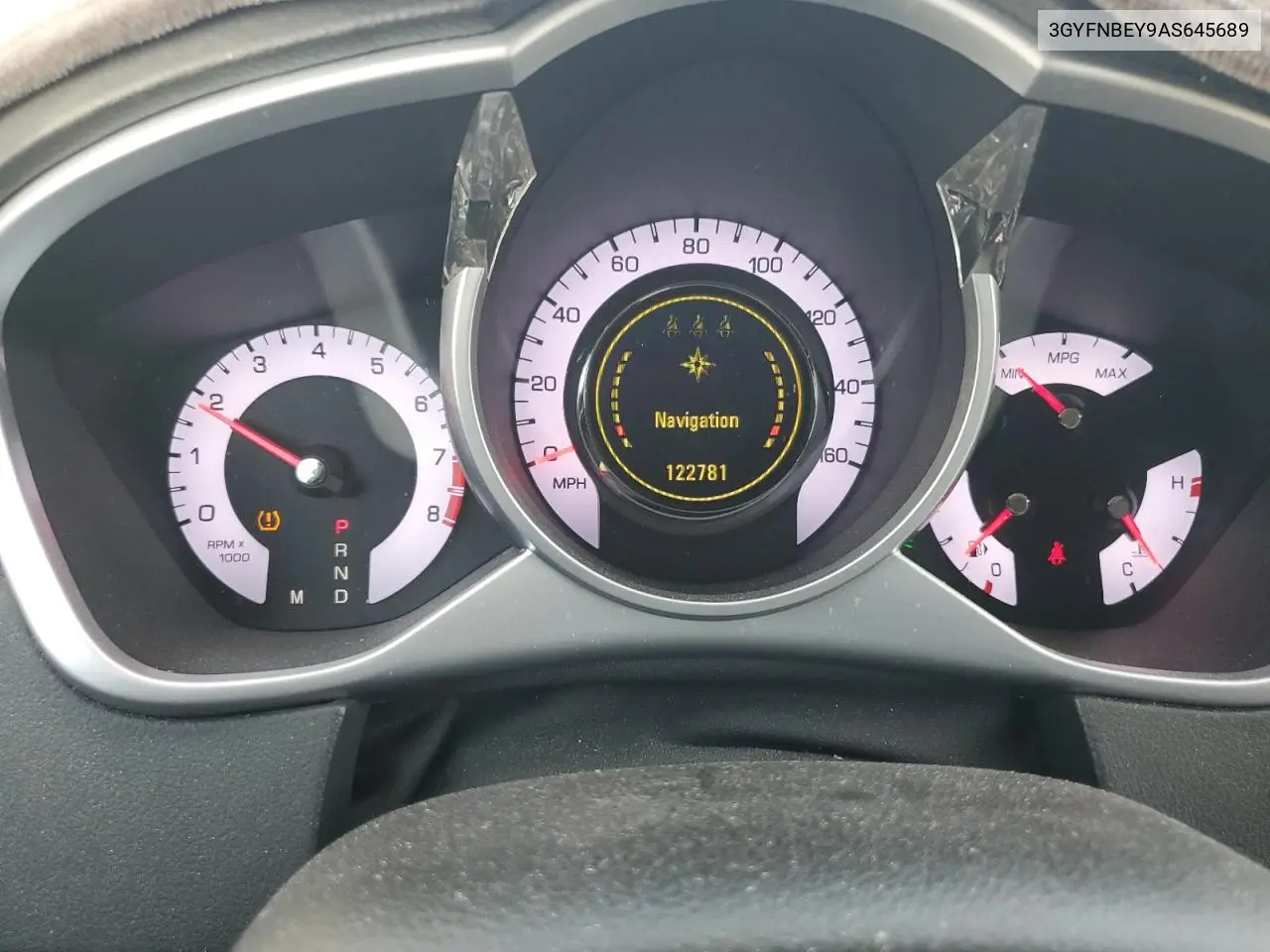 2010 Cadillac Srx Performance Collection VIN: 3GYFNBEY9AS645689 Lot: 56056475