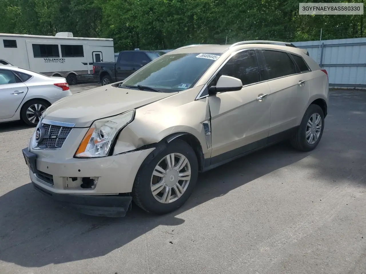 2010 Cadillac Srx Luxury Collection VIN: 3GYFNAEY8AS580330 Lot: 56406445