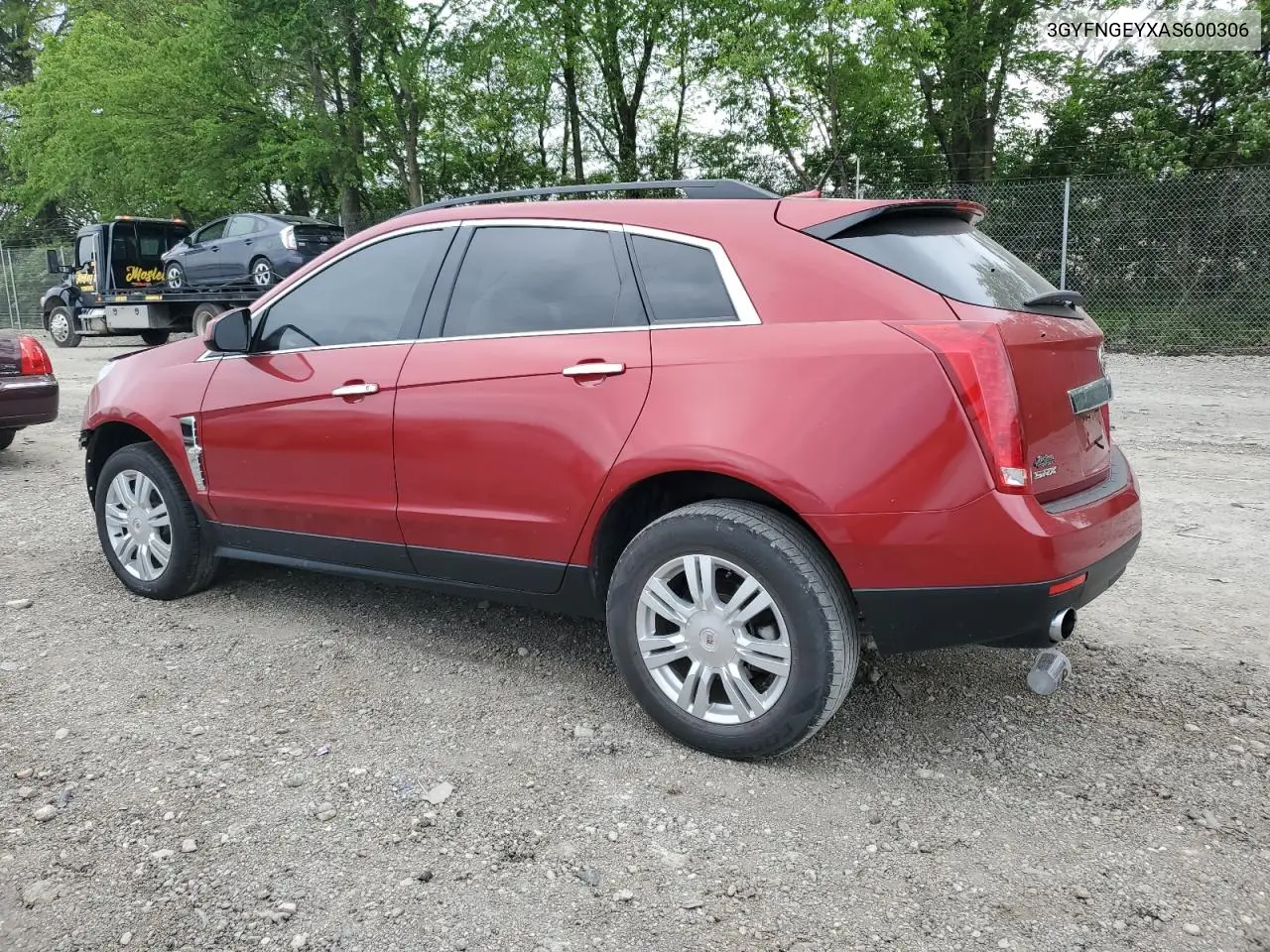 2010 Cadillac Srx VIN: 3GYFNGEYXAS600306 Lot: 56925475