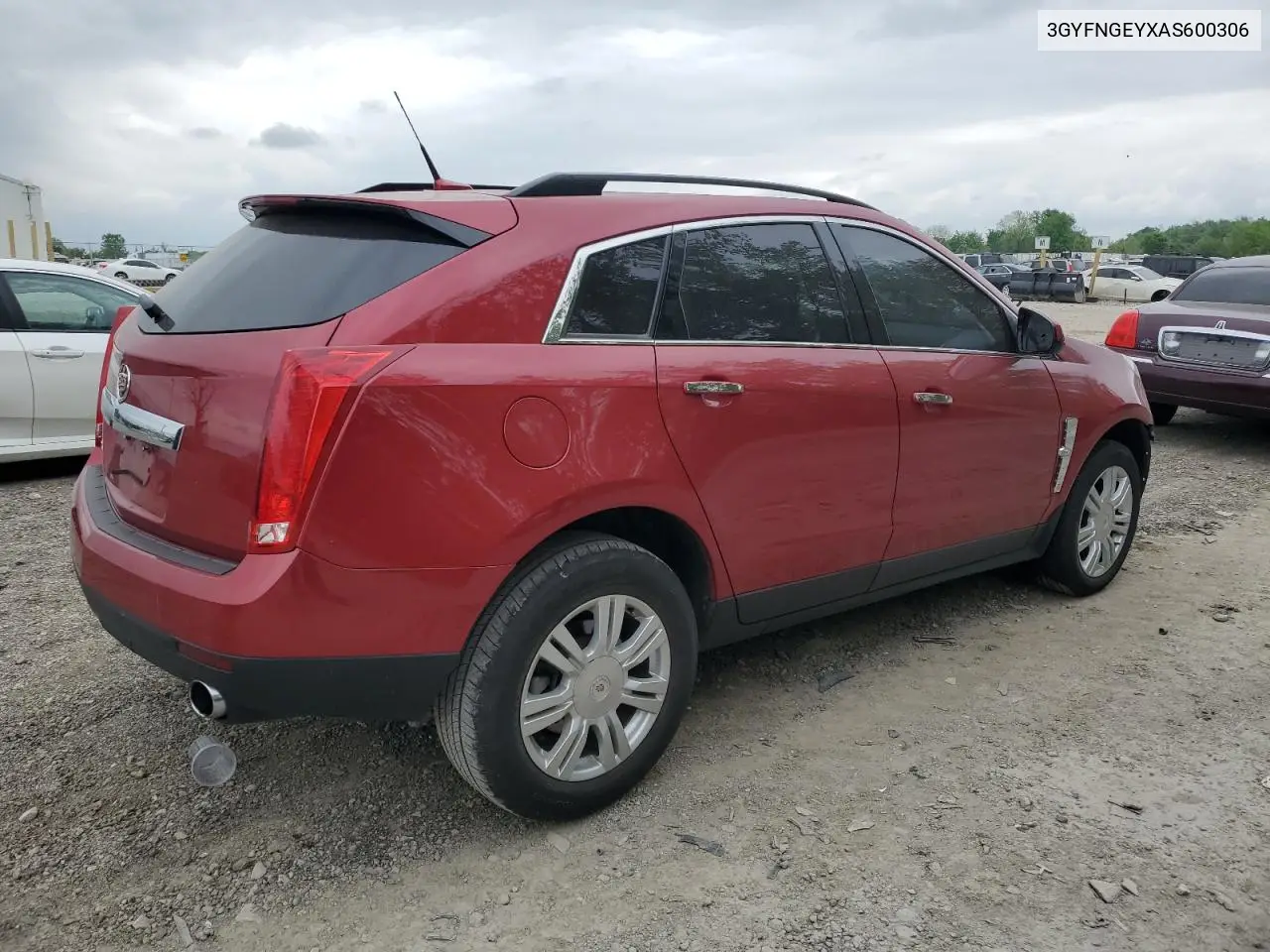 2010 Cadillac Srx VIN: 3GYFNGEYXAS600306 Lot: 56925475