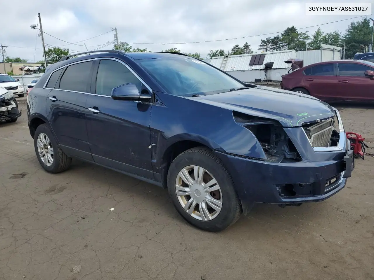 2010 Cadillac Srx VIN: 3GYFNGEY7AS631027 Lot: 61184885