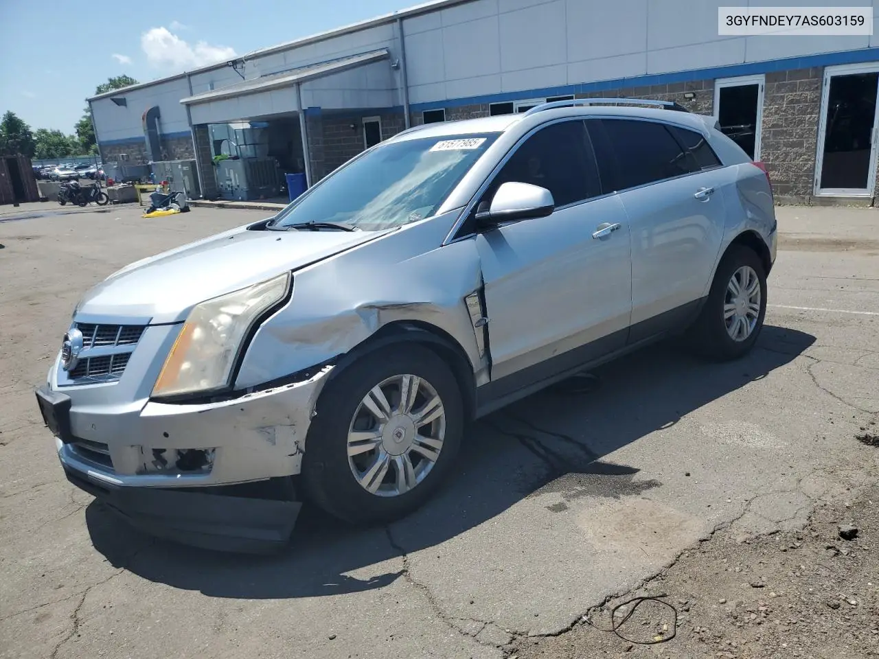 2010 Cadillac Srx Luxury Collection VIN: 3GYFNDEY7AS603159 Lot: 61577985