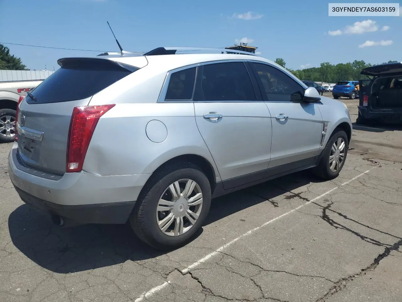 2010 Cadillac Srx Luxury Collection VIN: 3GYFNDEY7AS603159 Lot: 61577985