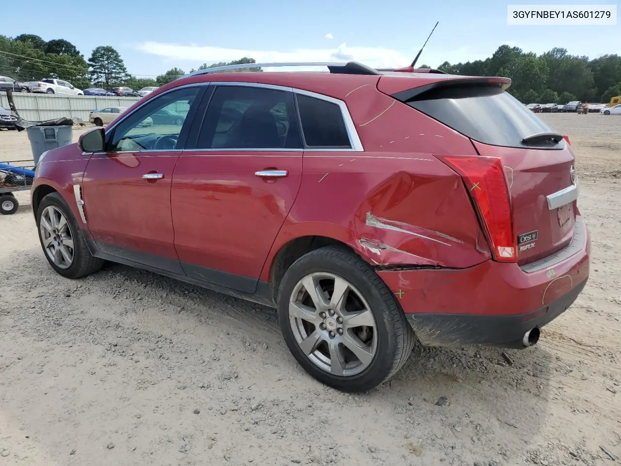 2010 Cadillac Srx Performance Collection VIN: 3GYFNBEY1AS601279 Lot: 63039815