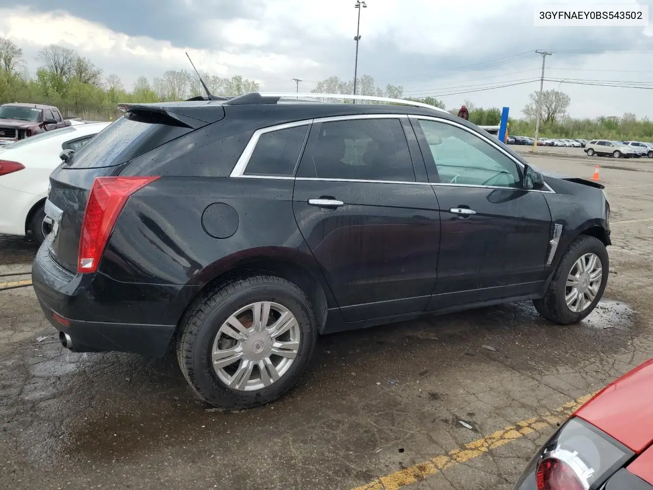 2011 Cadillac Srx Luxury Collection VIN: 3GYFNAEY0BS543502 Lot: 54836635