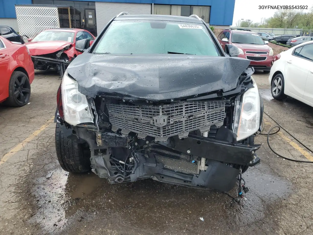 2011 Cadillac Srx Luxury Collection VIN: 3GYFNAEY0BS543502 Lot: 54836635