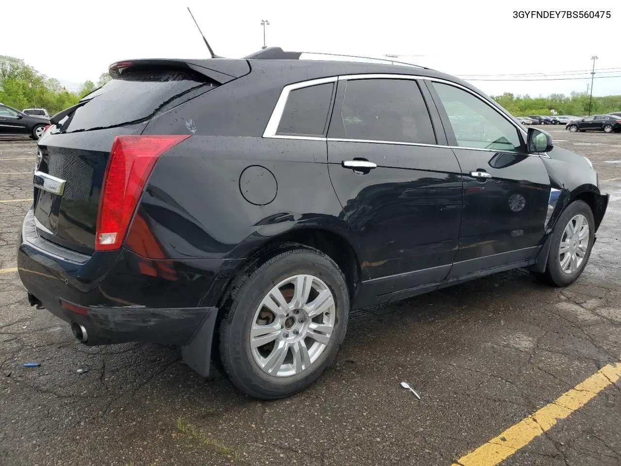 2011 Cadillac Srx Luxury Collection VIN: 3GYFNDEY7BS560475 Lot: 55745155