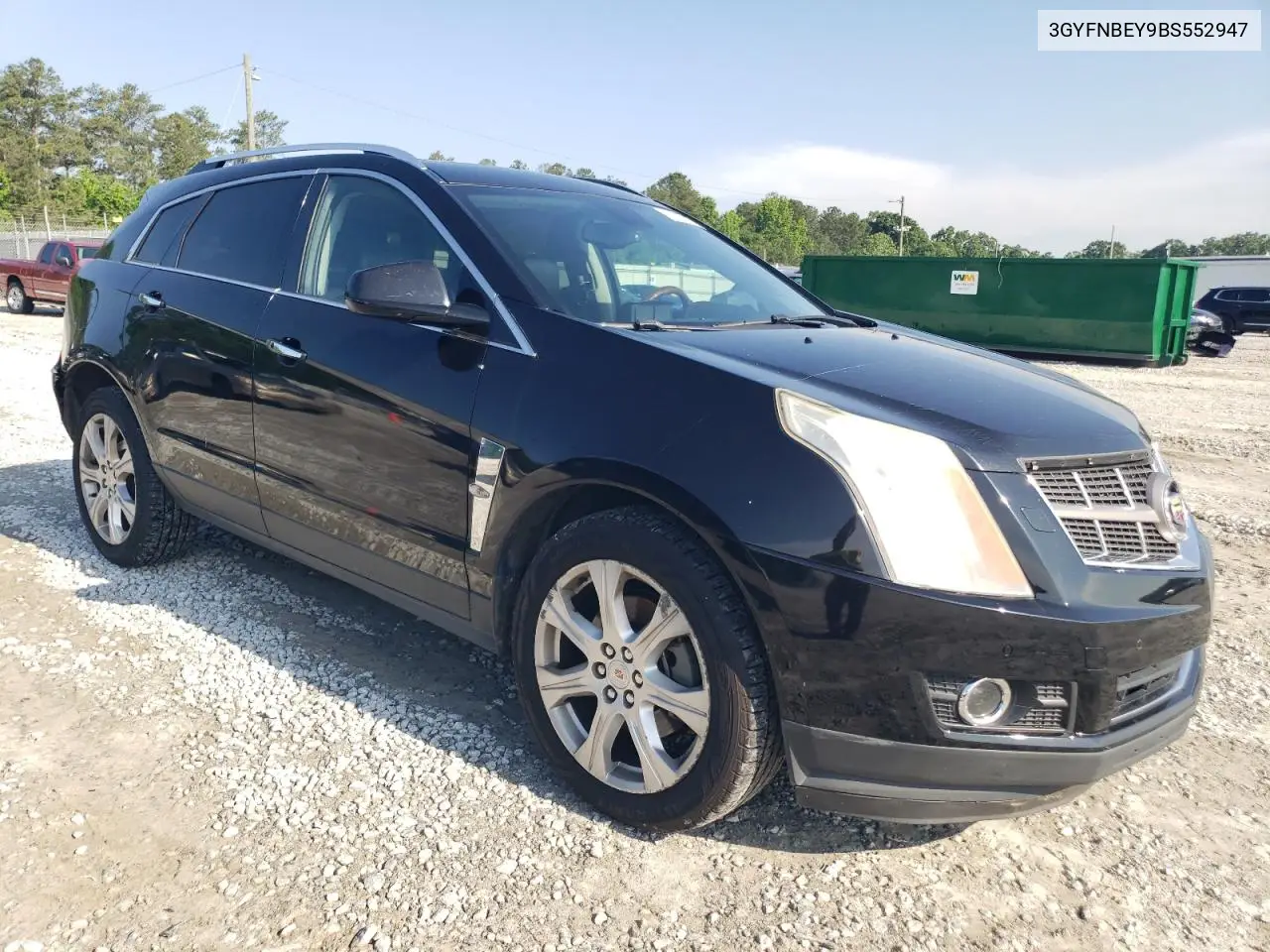 2011 Cadillac Srx Performance Collection VIN: 3GYFNBEY9BS552947 Lot: 55968745