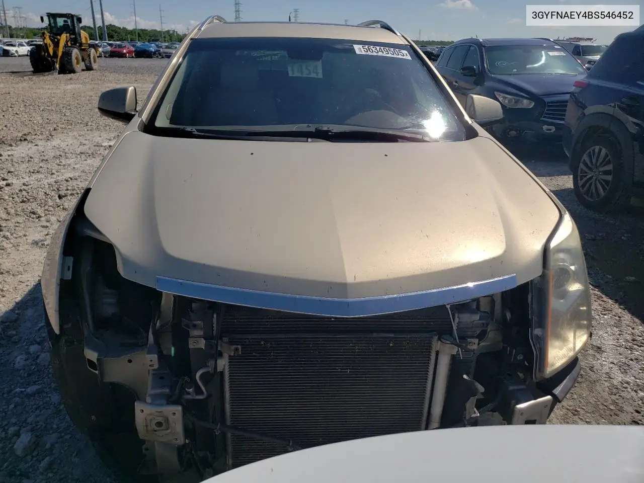 2011 Cadillac Srx Luxury Collection VIN: 3GYFNAEY4BS546452 Lot: 56349505