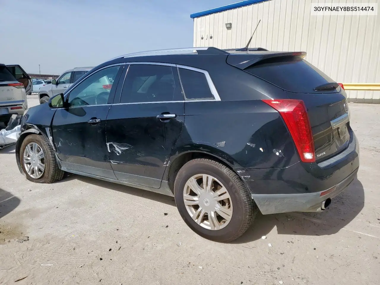 2011 Cadillac Srx Luxury Collection VIN: 3GYFNAEY8BS514474 Lot: 56568085
