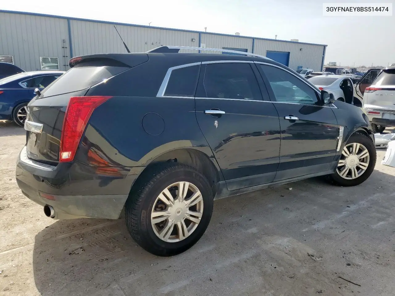 2011 Cadillac Srx Luxury Collection VIN: 3GYFNAEY8BS514474 Lot: 56568085