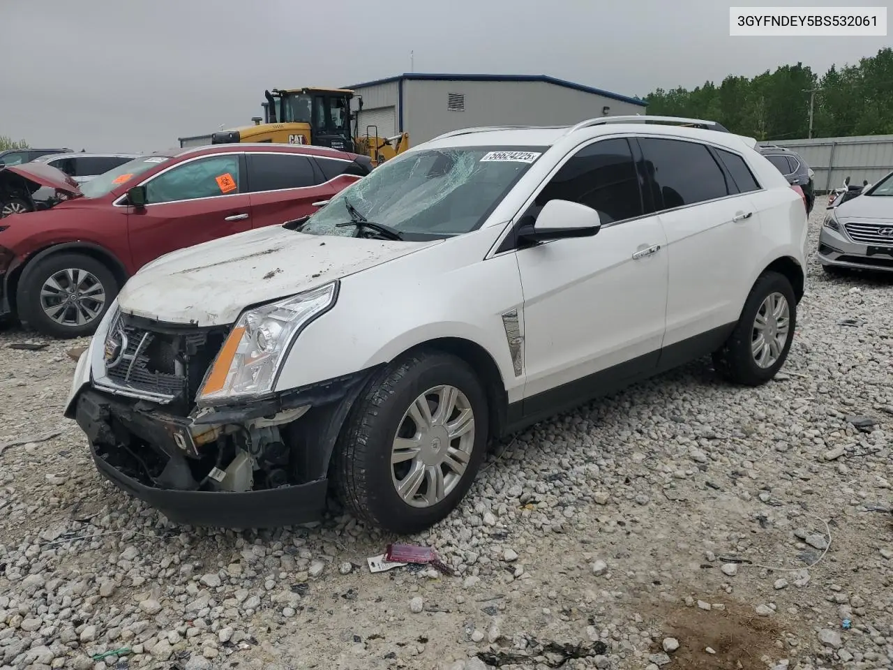 2011 Cadillac Srx Luxury Collection VIN: 3GYFNDEY5BS532061 Lot: 56624225