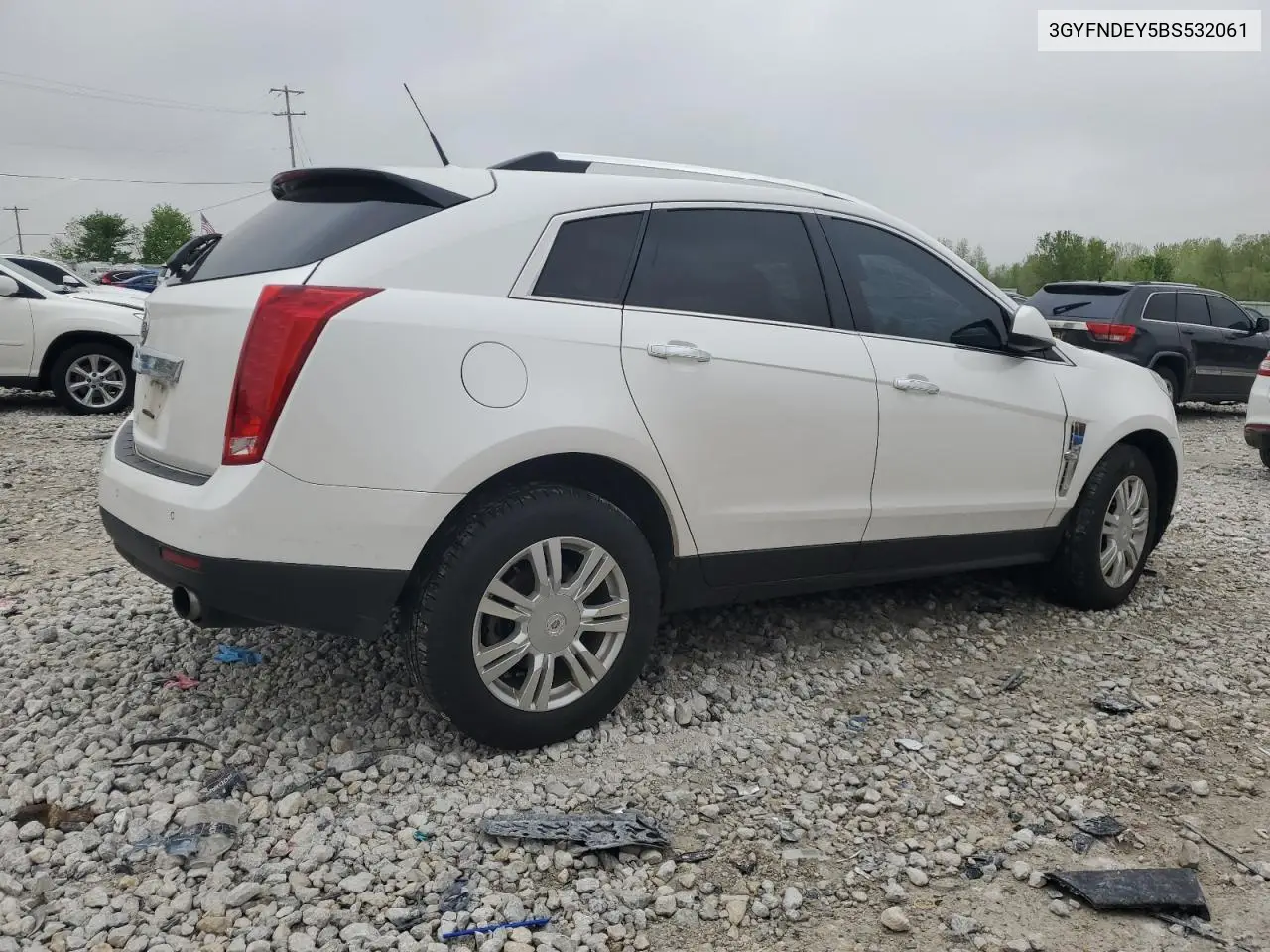 2011 Cadillac Srx Luxury Collection VIN: 3GYFNDEY5BS532061 Lot: 56624225