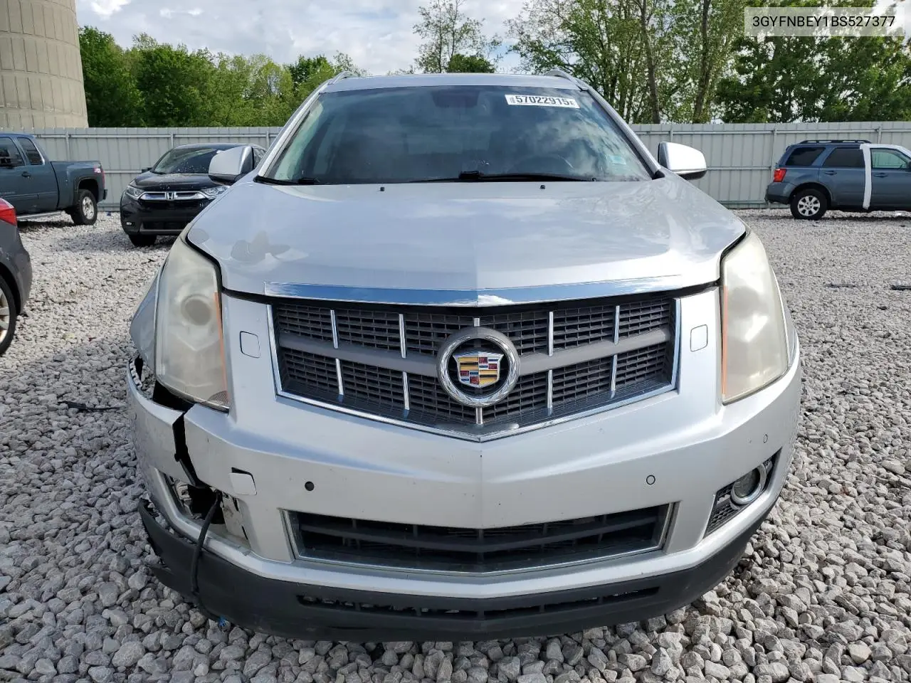 2011 Cadillac Srx Performance Collection VIN: 3GYFNBEY1BS527377 Lot: 57022915